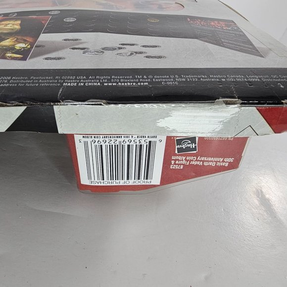 Star Wars Darth Vader 30th Anniversary Collector's Coin And Album Set #1 Figure - Picture 8 of 8